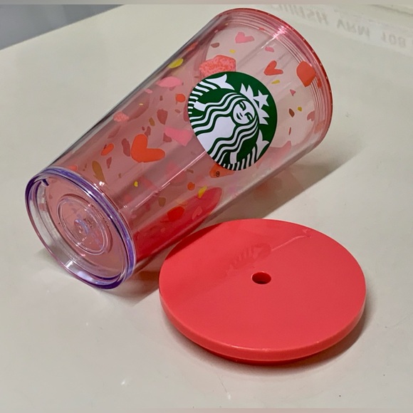 Valentines Day 2020 Exclusive Starbucks Double Walled 16 oz Lidded Tumbler - Picture 10 of 15